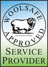 Janssen's is a Woolsafe Approved Service Provider
