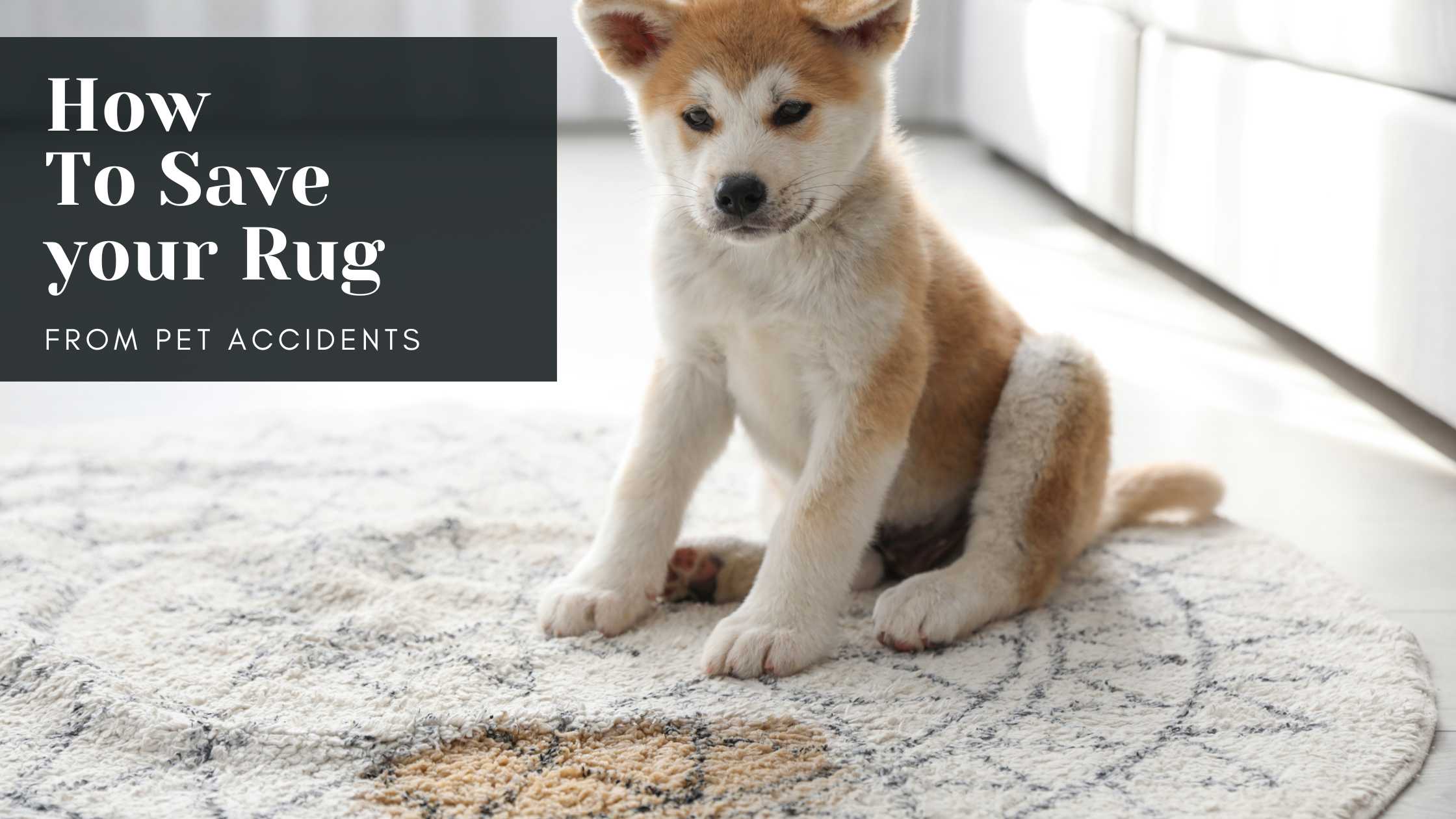 How to SAVE YOUR Rug from Your Pet's ACCIDENTS – Janssen's Floor and Fabric  Care and Rug Spa